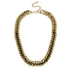 Bleu&trade; Gold-tone Chain Collar Necklace