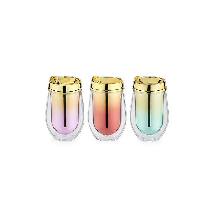 Metallic Ombre Stemless Wine Assortment