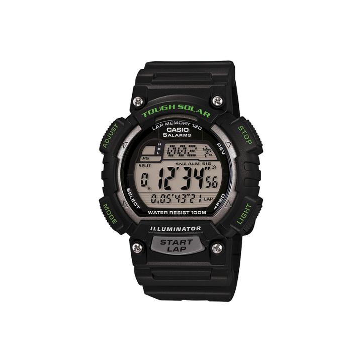 Casio Table Mens Black Strap Watch-stls100h1apb