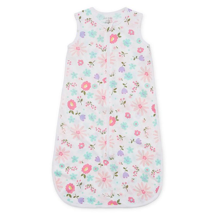 Okie Dokie Floral Full Zip Sleeveless Sleep Sack