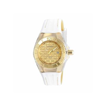 Techno Marine Womens White Strap Watch-tm-115156