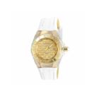 Techno Marine Womens White Strap Watch-tm-115156