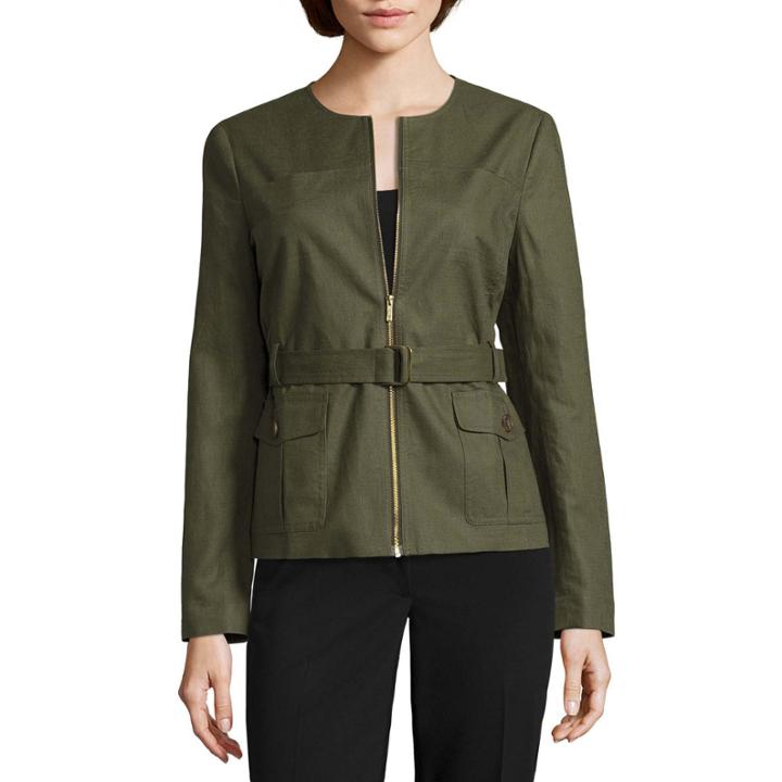 Liz Claiborne Cropped Jacket