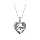 Inspired Moments&trade; Mom Sterling Silver Locket Pendant Necklace