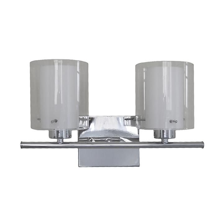 Dominic 2-light Chrome Bath Vanity