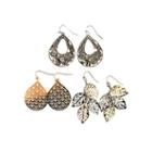 Arizona 3-pr. Leaf Teardrop Earrings