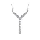 Sirena 1 Ct. T.w. Diamond 14k White Gold Necklace