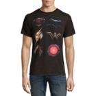 Justice League Shield Montage Graphic Tee