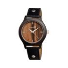 Earth Wood Tannins Dark Brown Leather-band Watch Ethew1302