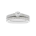 Limited Quantities 3/8 Ct. T.w. Diamond 14k White Gold Engagement Ring
