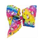 Jojo Siwa Large Signature Hair Bow Unicorn Stars