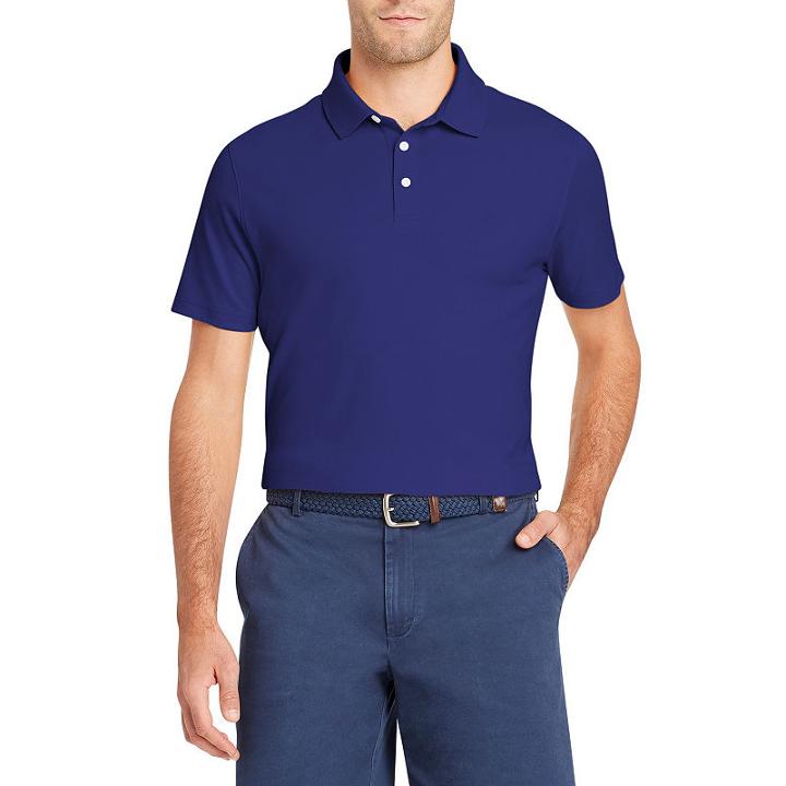 Izod Interlock Short Sleeve Polo