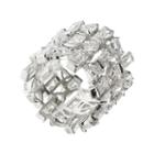 Cz By Kenneth Jay Lane Multi-shape Band