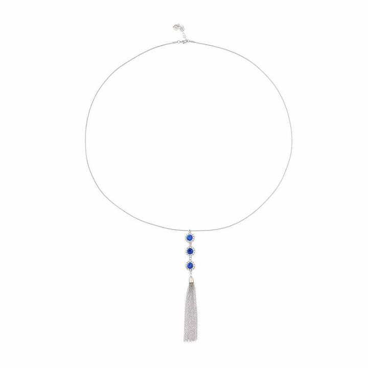 Monet Jewelry Womens Blue Y Necklace