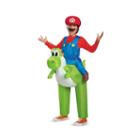 Super Mario Bros: Ride A Yoshi Inflatable Child Costume - One Size Fits Most