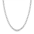 Made In Italy Solid Box 24 Inch Chain Necklace