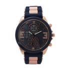 Olivia Pratt Womens Strap Watch-d60050navy