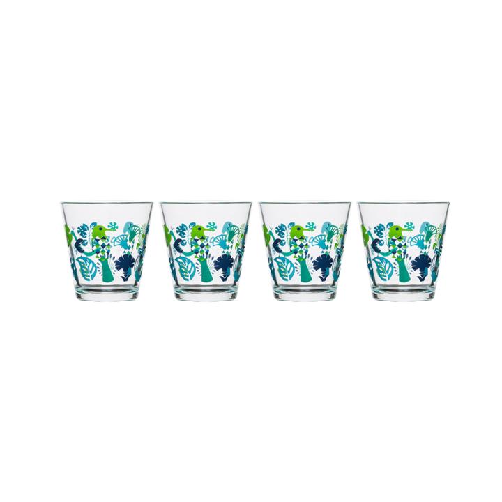 Sagaform Fantasy Set Of 4 Medium Glasses
