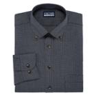 Stafford Stafford Chambray Stretch Easy-care Broadcloth Long Sleeve Broadcloth Pattern Dress Shirt