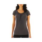 Worthington Short-sleeve Scoop Neck T-shirt - Petites