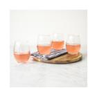 Cathy's Concepts Love Scrabble 4-pc. Wine Glass