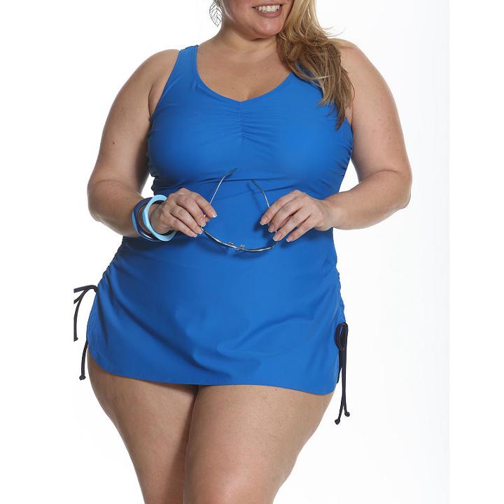 Sun And Sea Horizon Classic Swim Dress