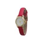 Olivia Pratt Petite Womens Red Strap Watch-14164red