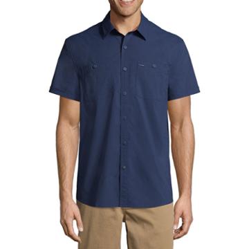 Boston Traders Short Sleeve Button-front Shirt