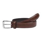 Dockers Tan Leather Belt W/ Contrast Stitching