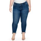 Boutique + Step Hem Skinny Jean - Plus