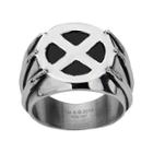 Marvel Wolverine Mens Two-tone Stainless Steel Ring