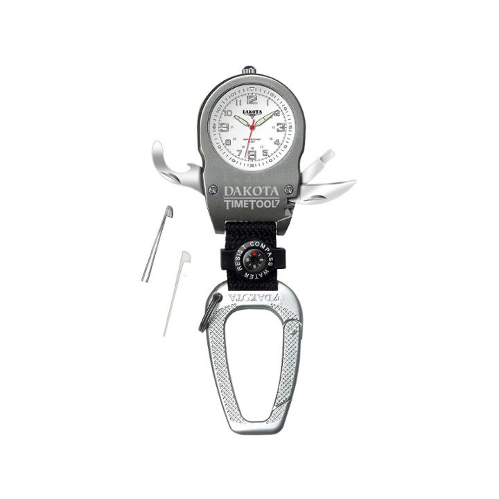 Dakota Men's Time Tool Carabiner Watch, White 79738