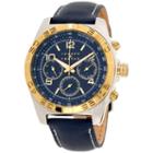 Joseph Abboud Mens Blue Strap Watch-ja3219s648-104