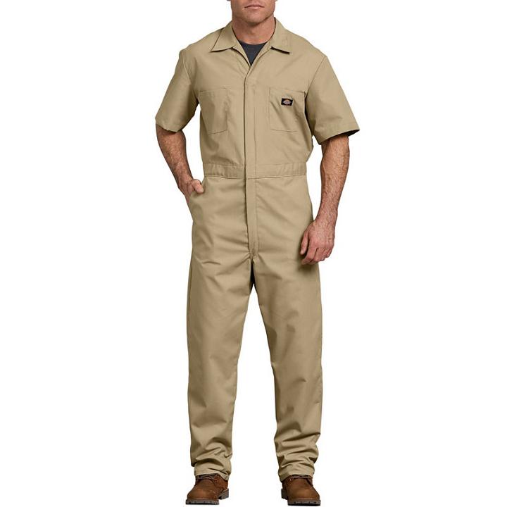 Dickies Short Sleeve Workwear Coveralls-big And Tall