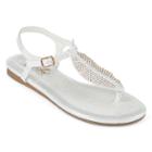 Diba London Leaf T-strap Sandals