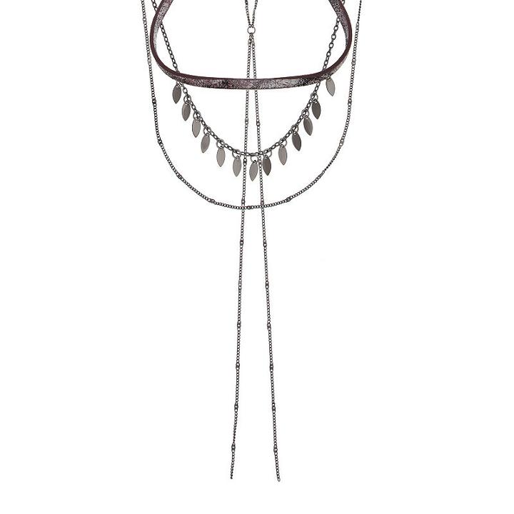 Decree Womens 4-pc. Round Necklace Set