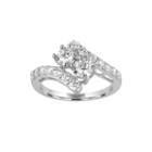 Two Forever&trade; 1/2 Ct. T.w. Diamond Two-stone 10k White Gold Ring