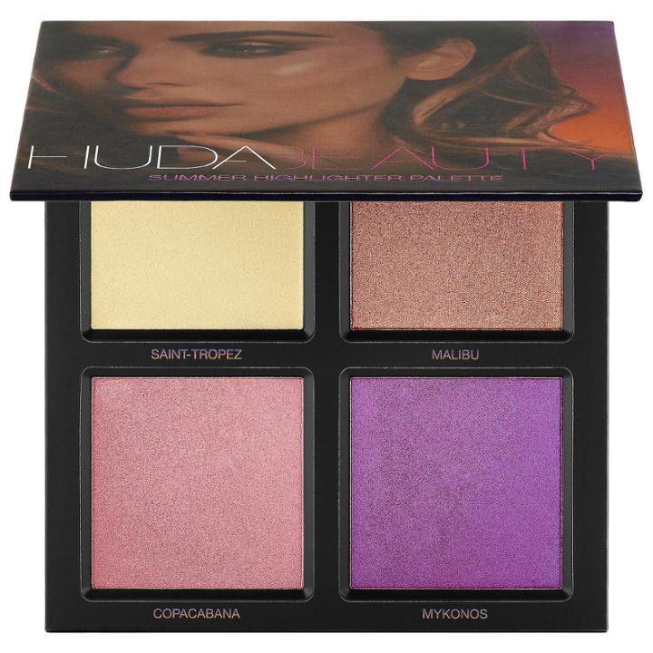 Huda Beauty 3d Highlighter Palette - Summer Solstice
