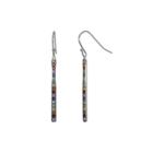 Sparkle Allure Multi Color Crystal Drop Earrings