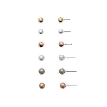 Sensitive Ears 6 Pair Earring Sets