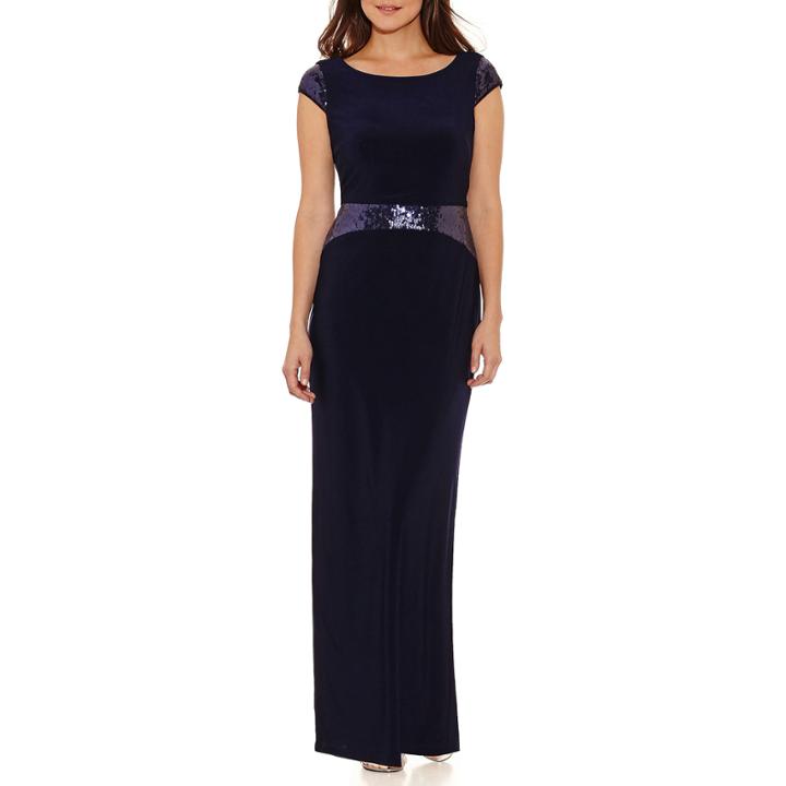 Scarlett Sleeveless Evening Gown-petites