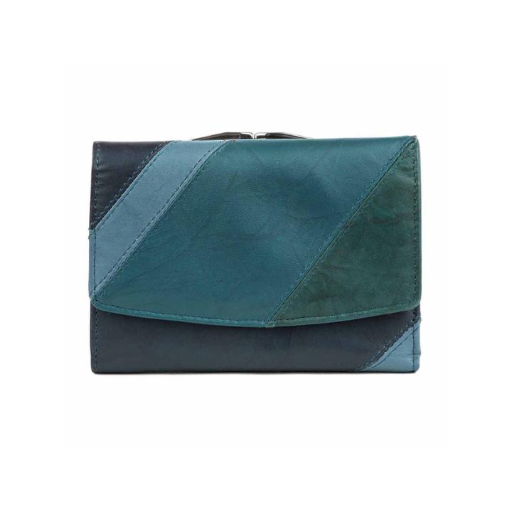Mundi Tuscana Color Block Flap Indexer Wallet