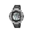 Armitron Mens Black Nylon Strap Chronograph Watch 40/8309gry