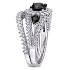 Womens 2 Ct. T.w. Color Enhanced Black Diamond 10k Gold Bridal Set