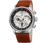 Joshua & Sons Mens Brown Strap Watch-j-137tn