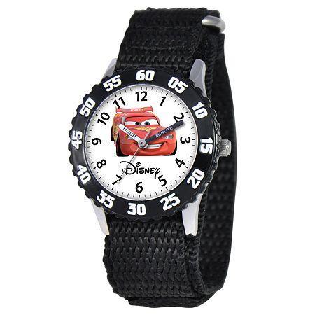 Disney Time Teacher Black Cars Watch
