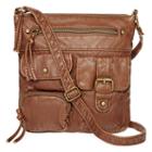 T-shirt & Jeans&trade; Triple Pocket Crossbody Bag