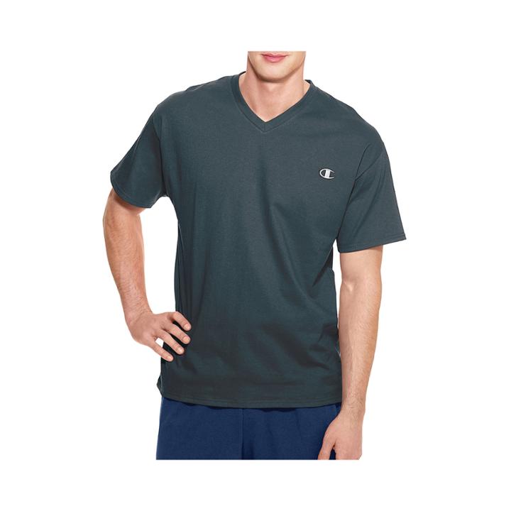 Champion Short Sleeve V Neck T-shirt-athletic