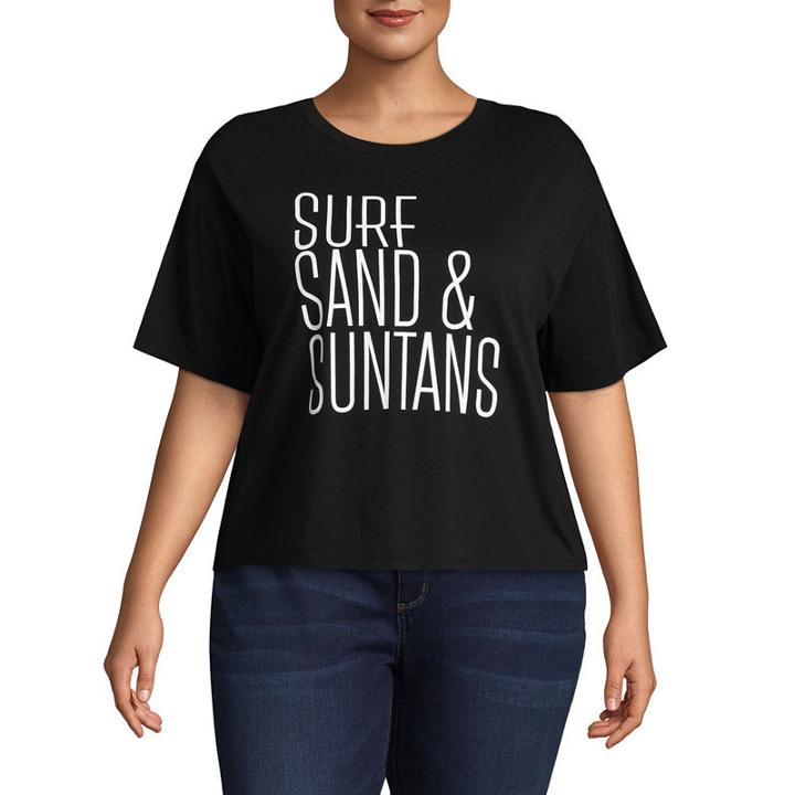 Surf, Sand & Suntans Tee - Juniors Plu
