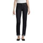 Liz Claiborne Boyfriend Skinny Fit Rollcuff Jean - Tall